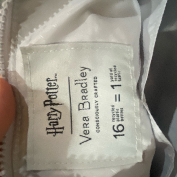 NWT!! Authentic Vera Bradley Lmtd Edition Harry Potter Bag - Picture 4 of 7